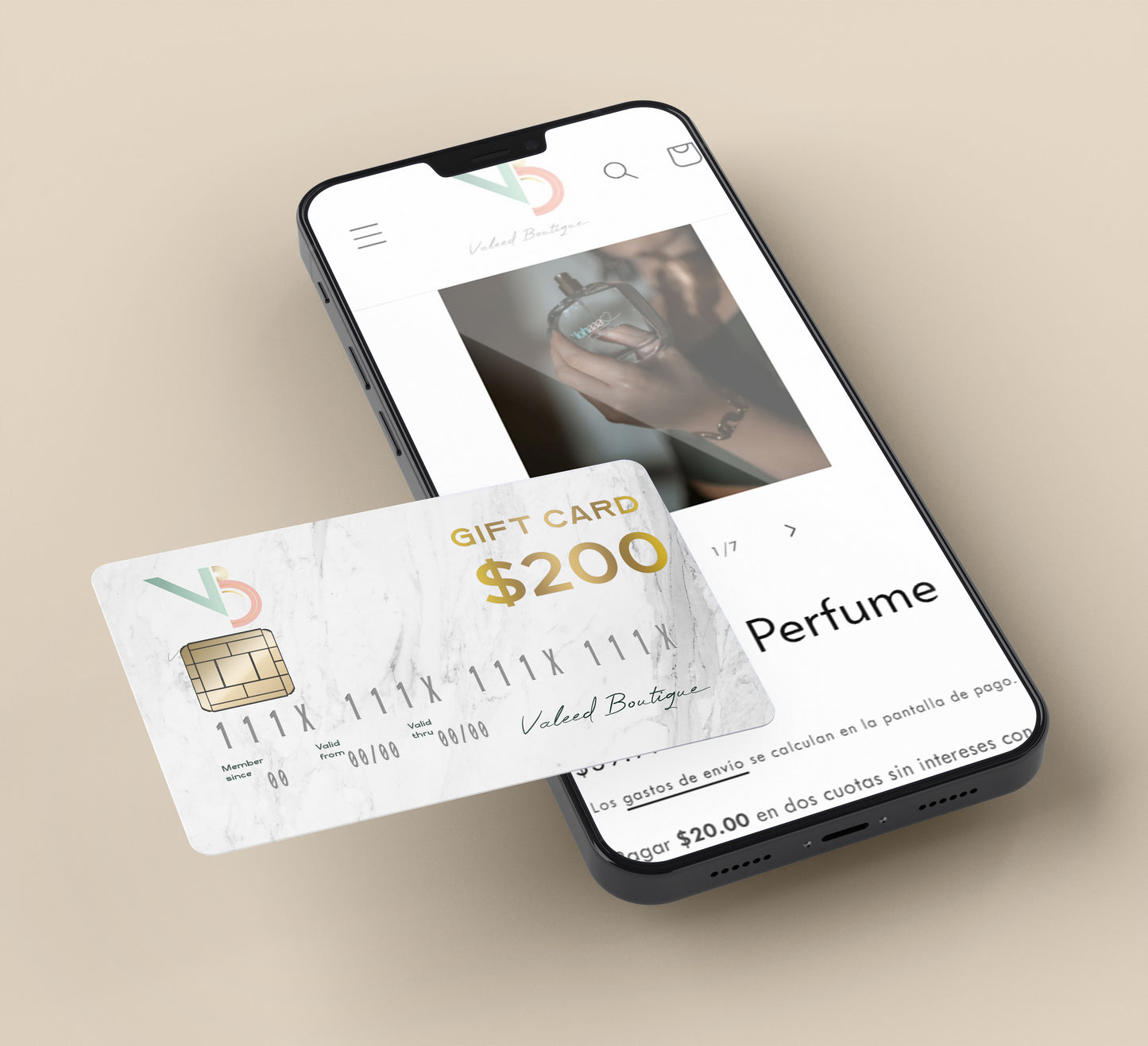 Valeed Boutique Gift Card ($25-200)