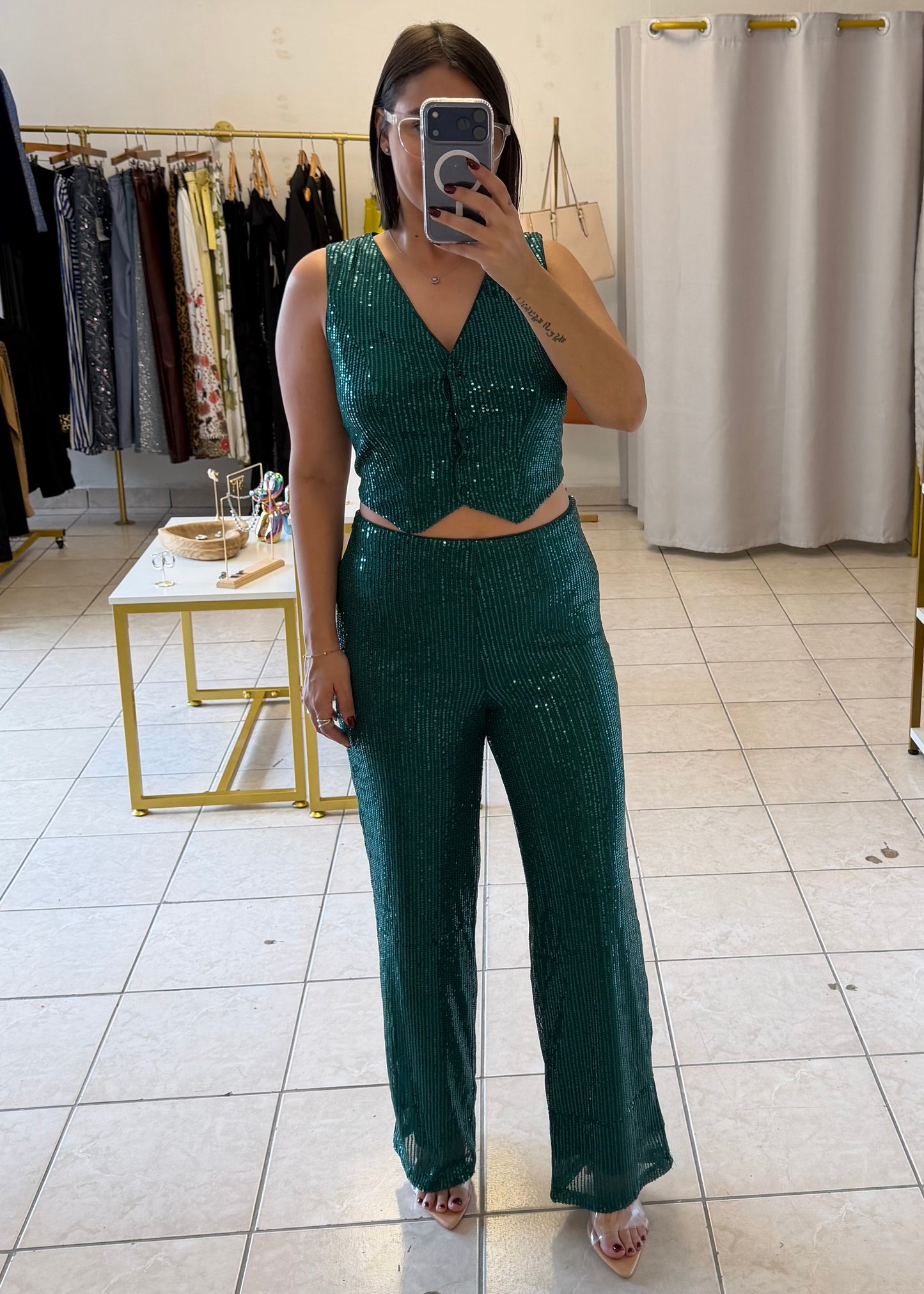 Teal Affect Set