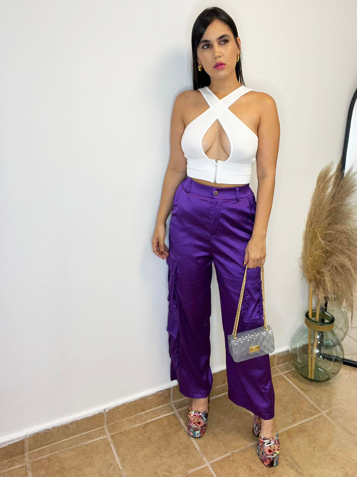 Passion Plum Pants