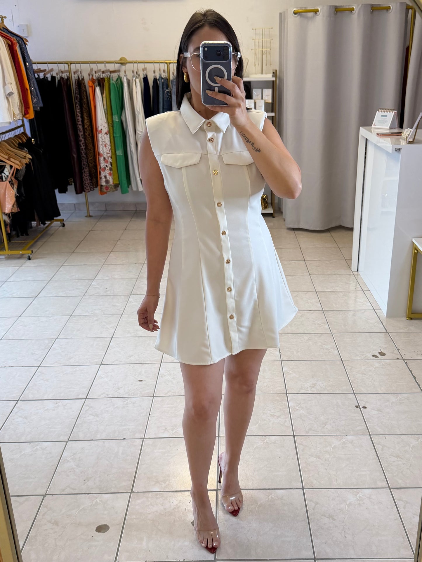 Ivory dress