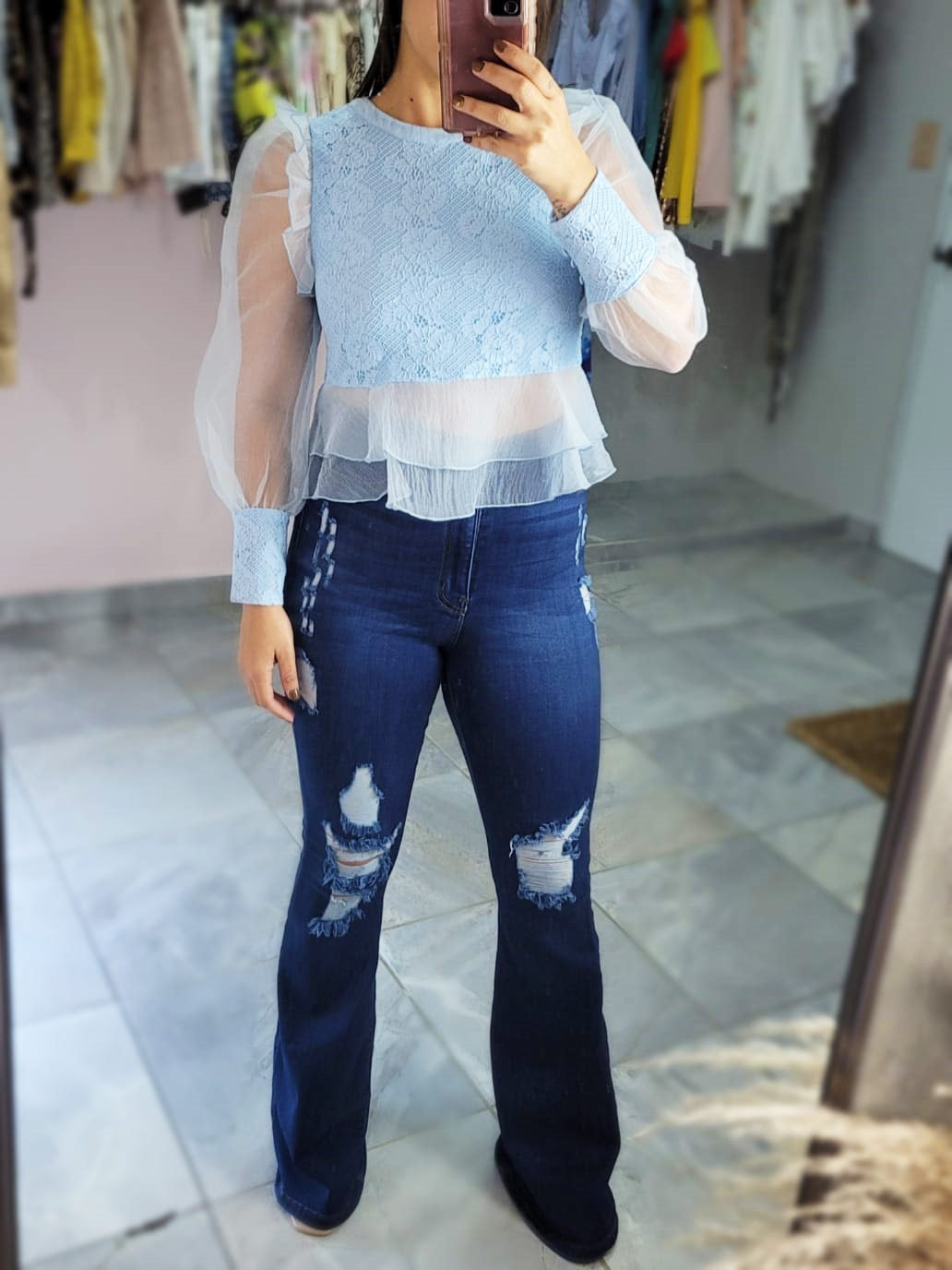 Top Beau Blue