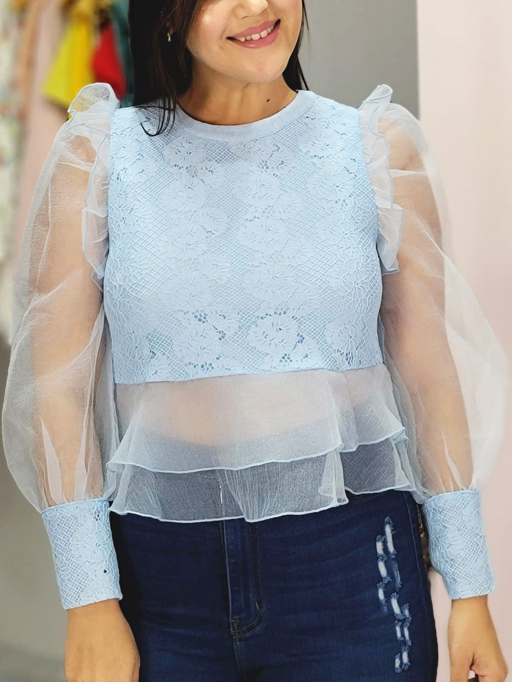 Top Beau Blue