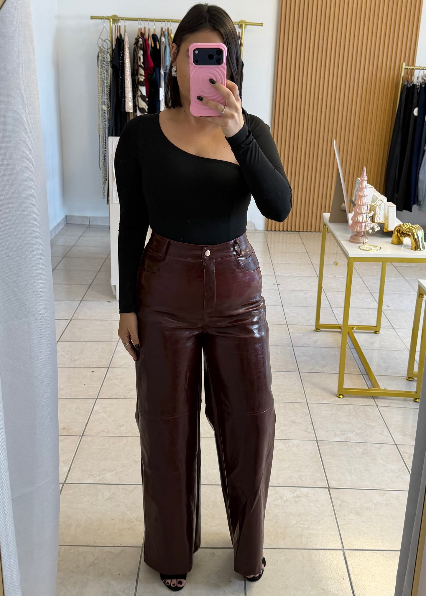 Leather pants