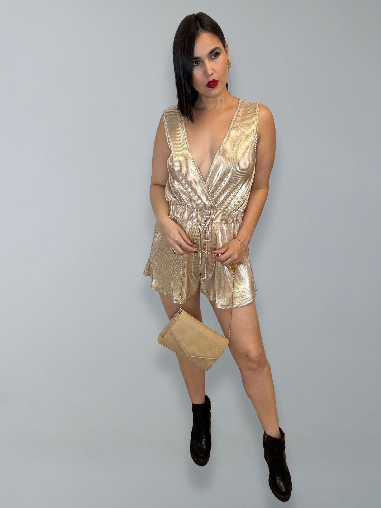 Golden Desire Romper