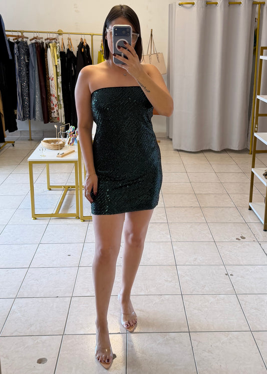 Emerald Shine Dress